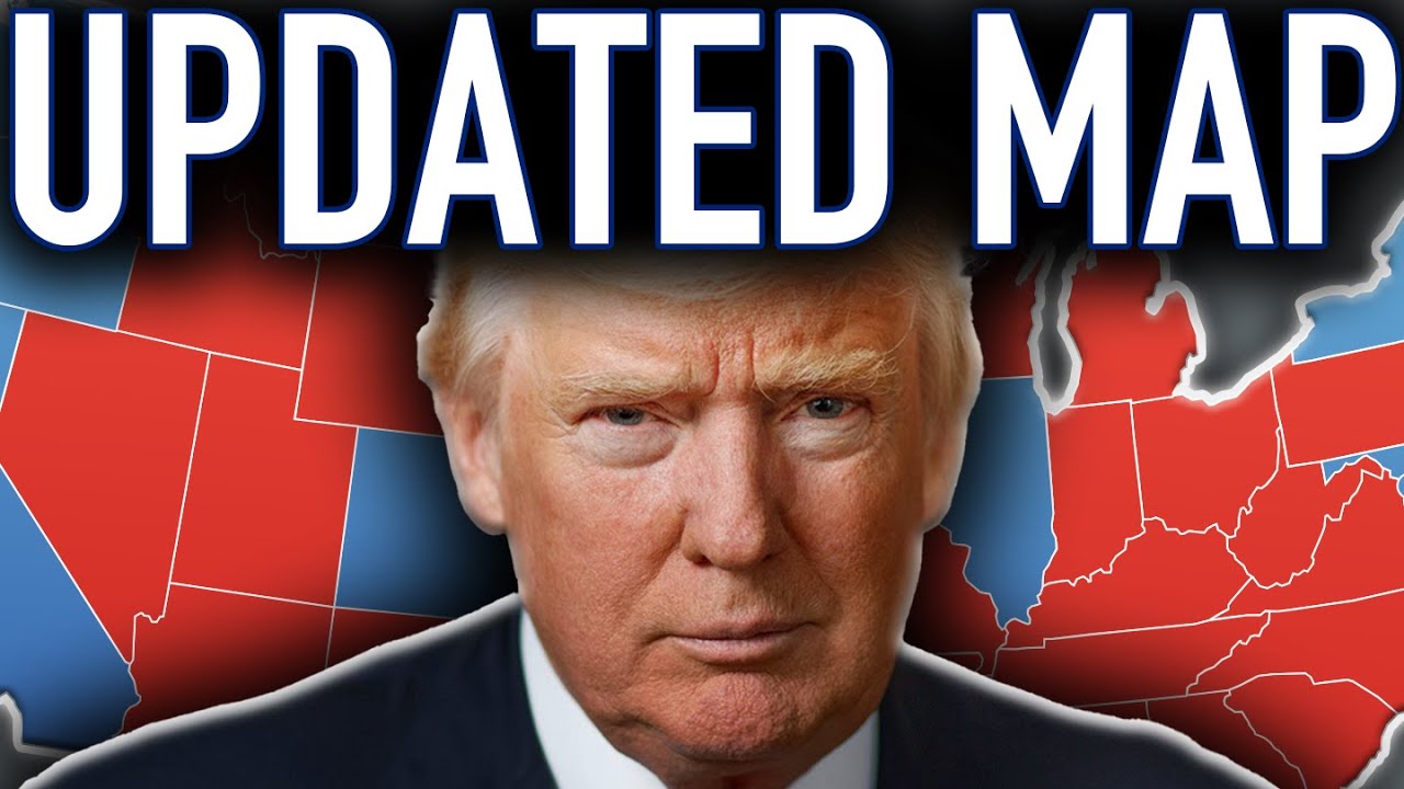 UPDATED 2024 PRESIDENTIAL ELECTION MAP | TRUMP V. HARRIS | (2024 Election & Map Analysis)