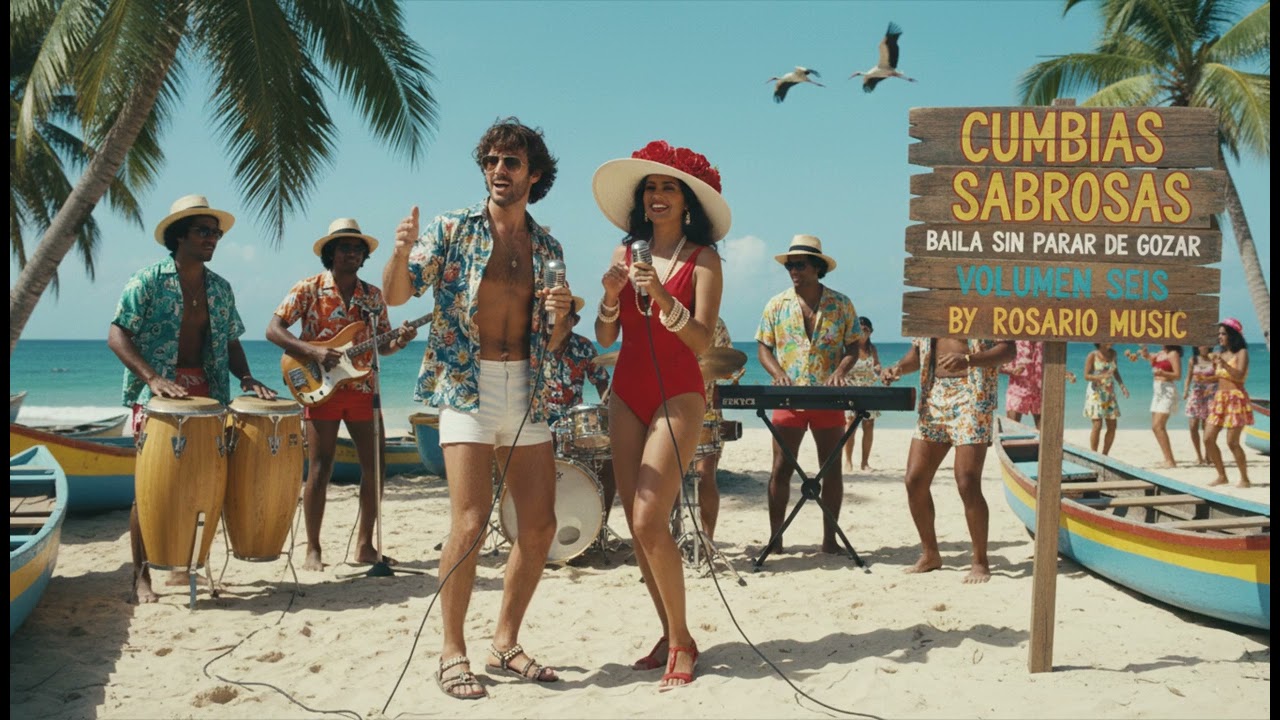 CUMBIAS SÚPER SABROSAS PARA GOZAR LA FIESTA EN PLENITUD VOLUMEN SEIS BY ROSARIO MUSIC