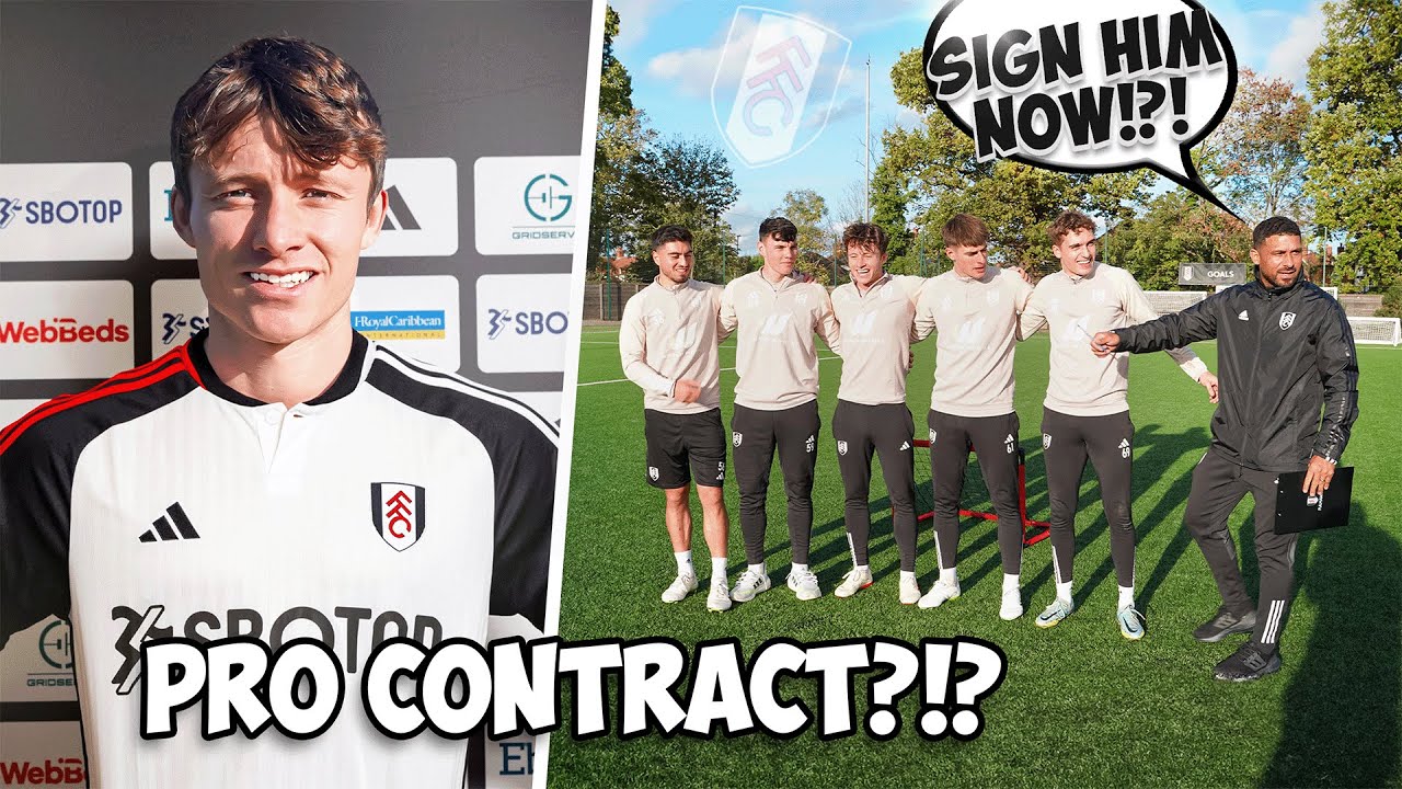 I had a Trial with Fulham Academy! How did I do at the Premier League Club!?