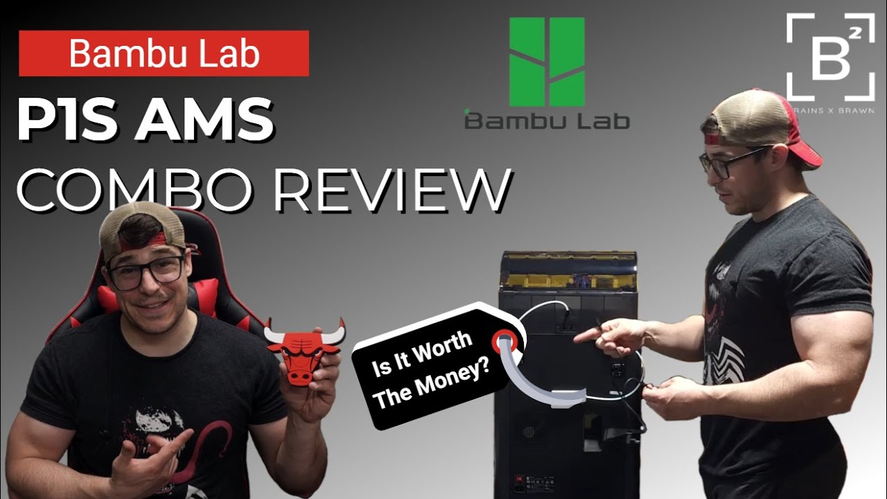 Bambu Lab P1S AMS Combo Review- Complete 3D Printer Unboxing, Setup, Full Test & First Print!