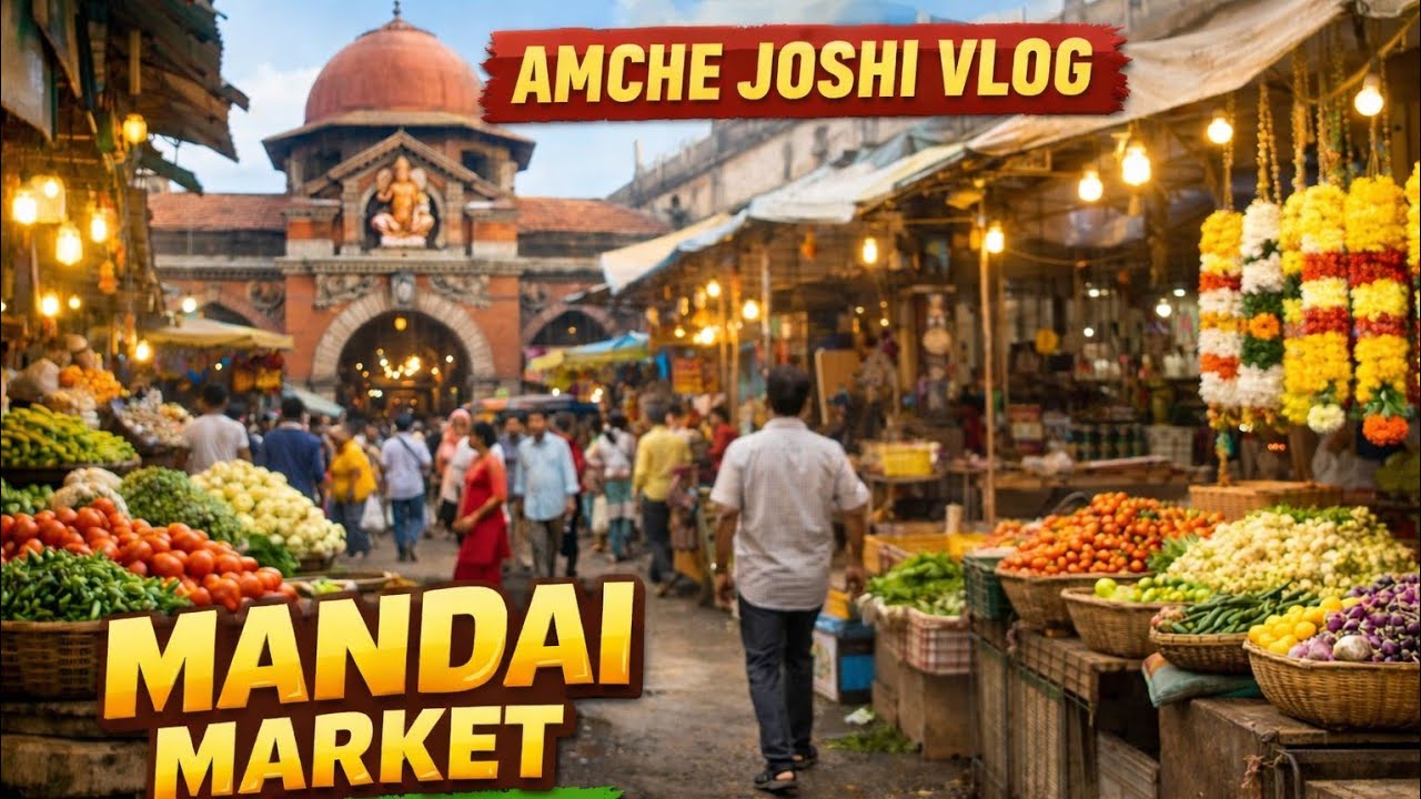 📍 Mandai Market Pune Tour | Inside Pune’s Oldest & Busiest Market | Amche Joshi Vlog