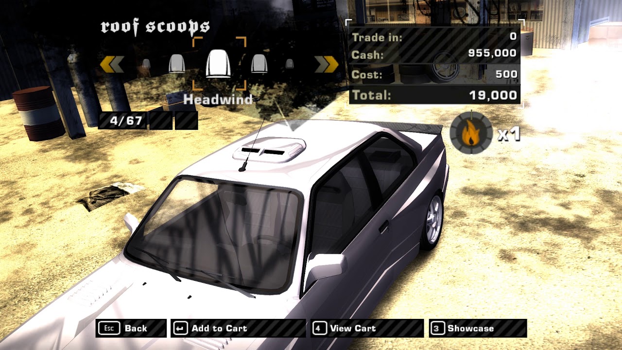 NFS Most Wanted - Added Car! - 1990 BMW M3 Sport Evolution (Evo III) (E30)