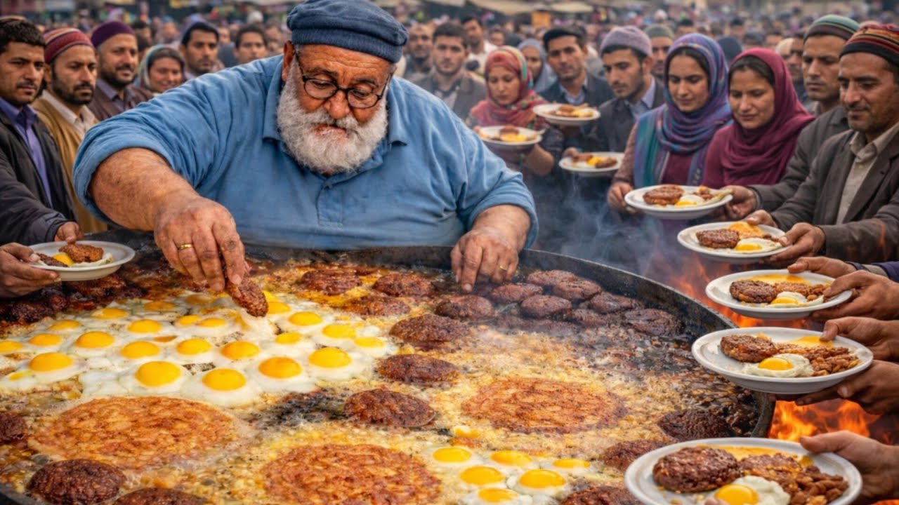 Most Popular 1$ Street food of Afghanistan |Comment your country Below