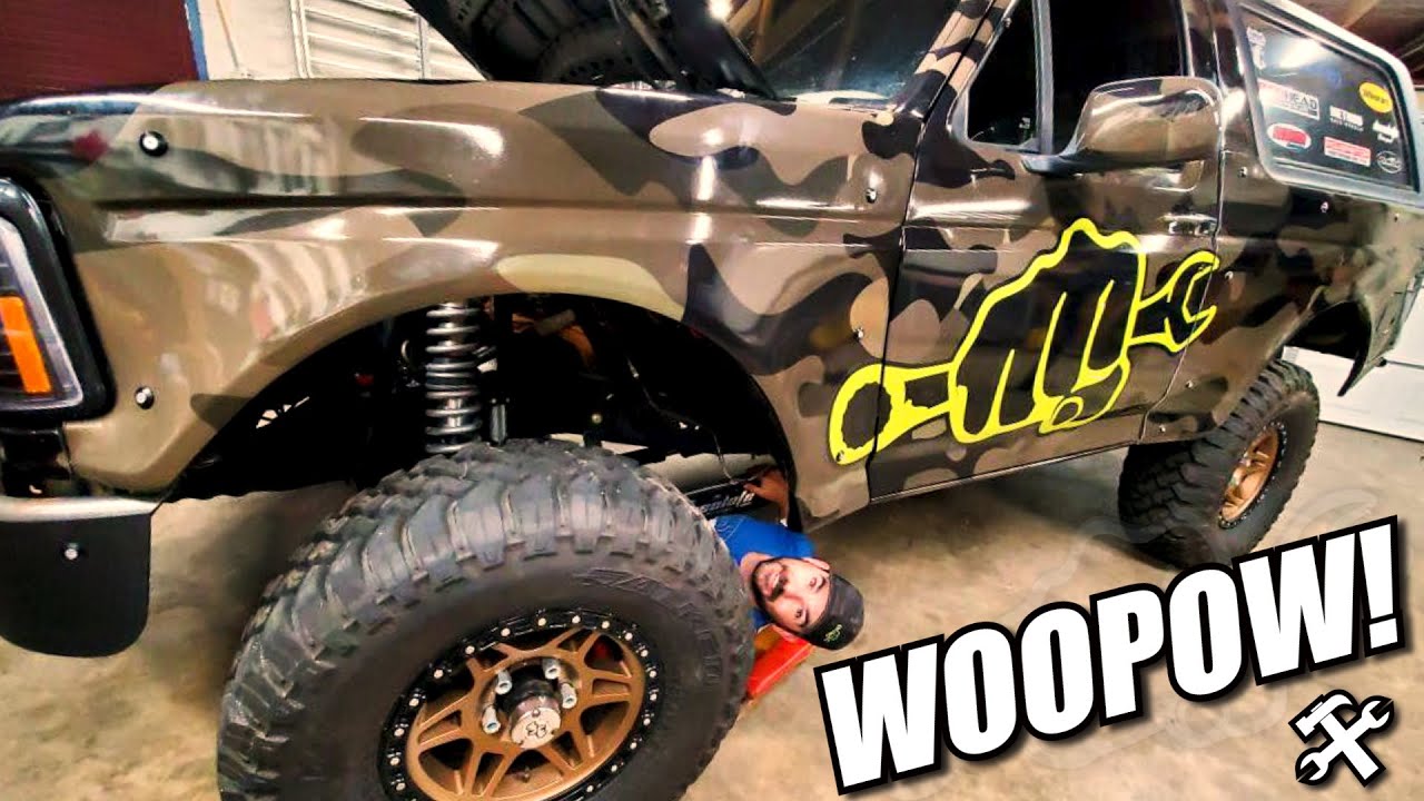 BRONCO PRERUNNER BUILD Part 3 - Knucklehead Garage 👊