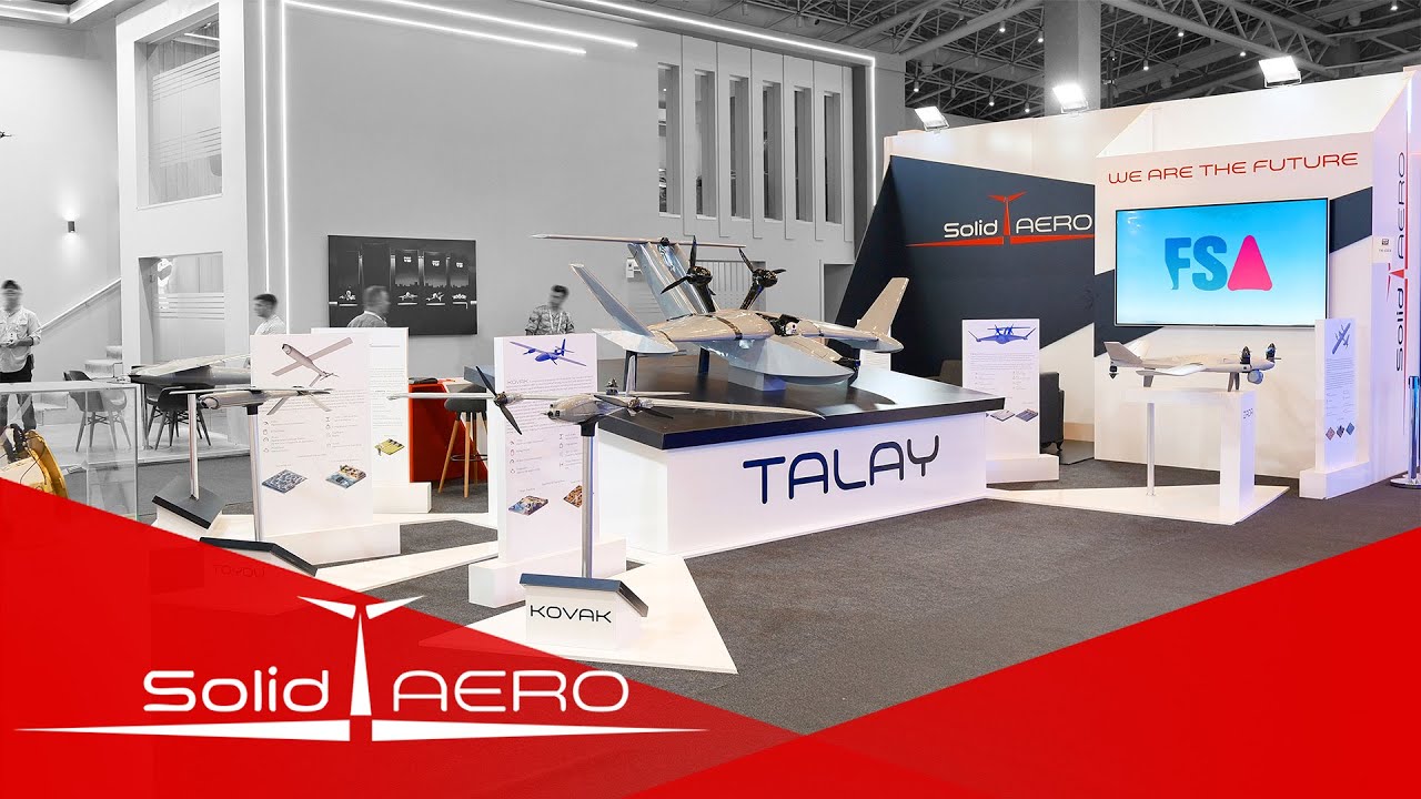 SOLİD AERO | 54M² Ahşap Stant | IDEF 2025