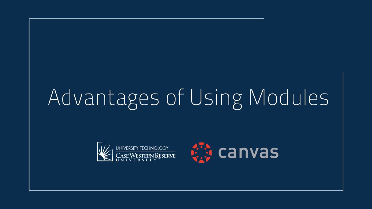 Advantages of Using Modules