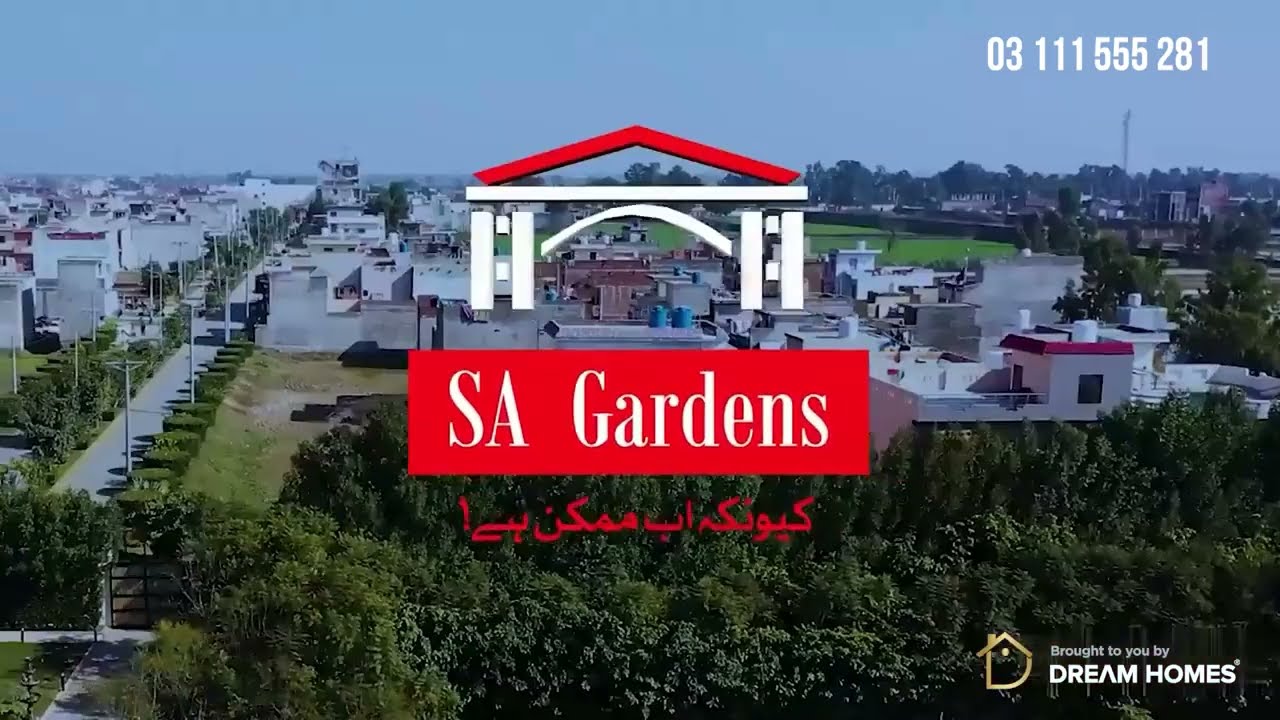 Dream Home Marketing | SA Gardens Kala Shah kaku Main GT Road | Lahore