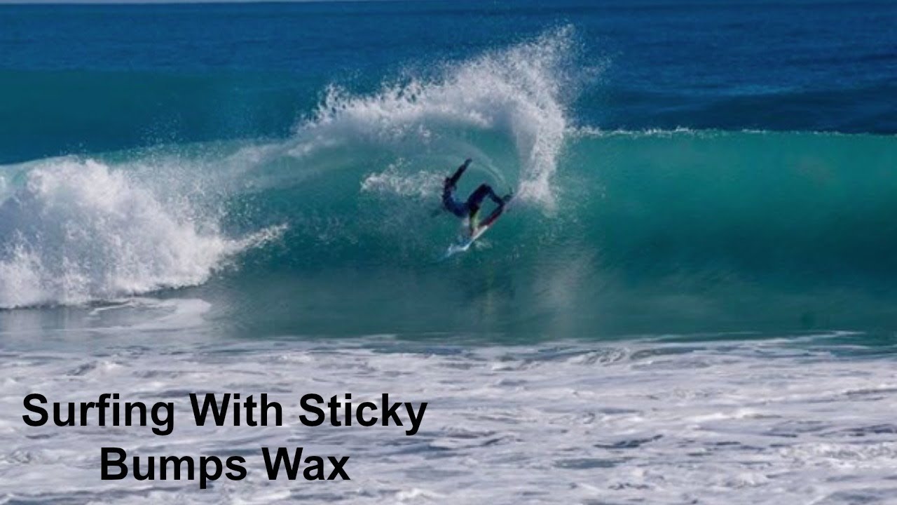 Surfing With Sticky Bump Wax | Surf Training Factory