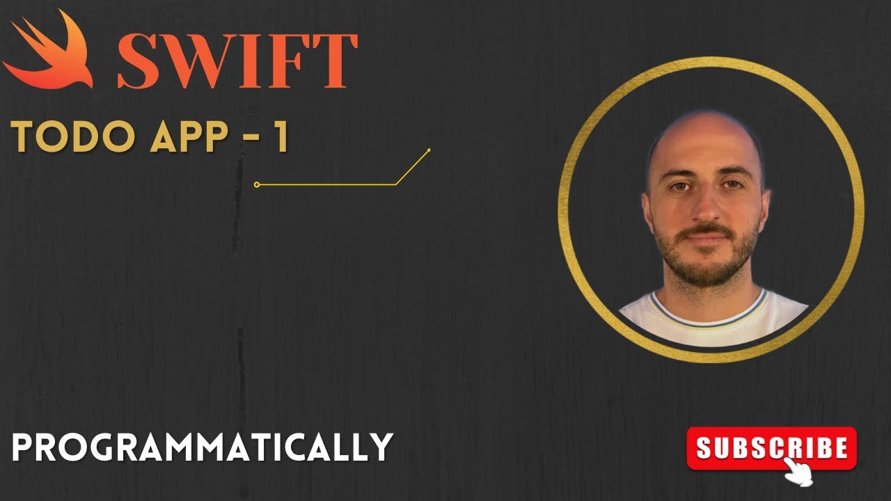 Swift UIKit - To Do App 1
