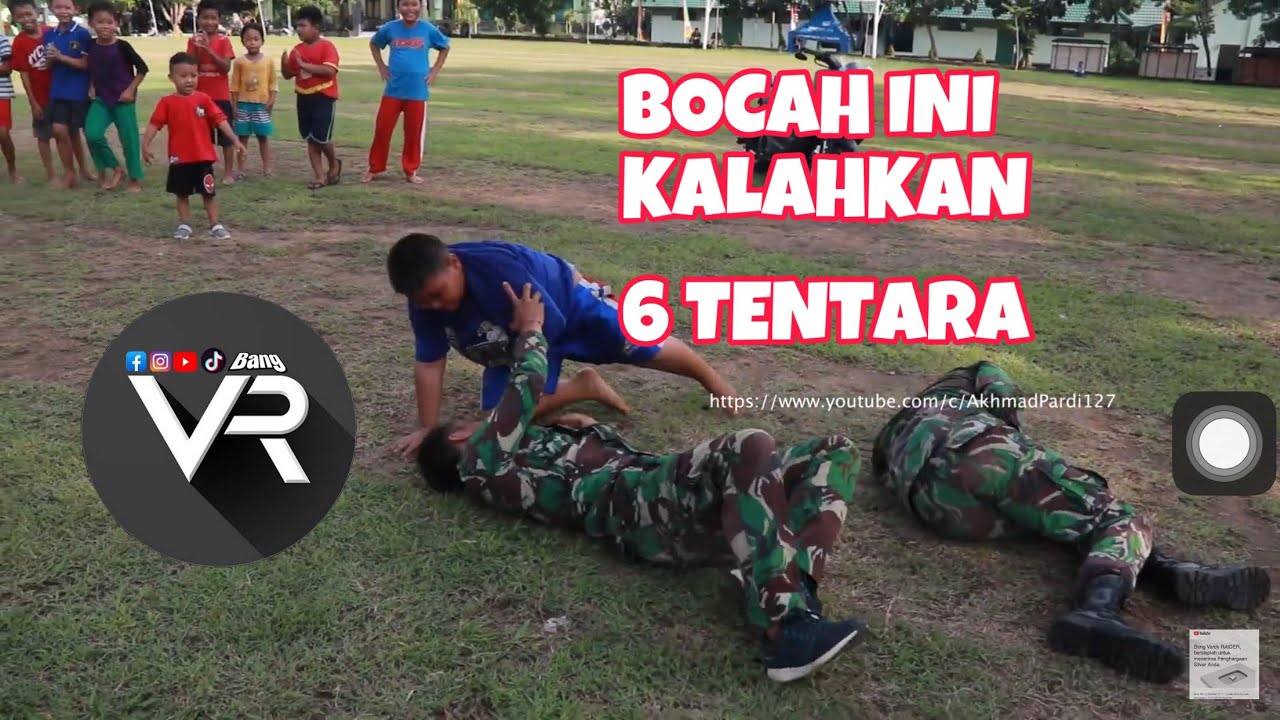 Anak KECIL Berantem Dengan ANGGOTA PELATIH TNI TENTARA RAIDER 900