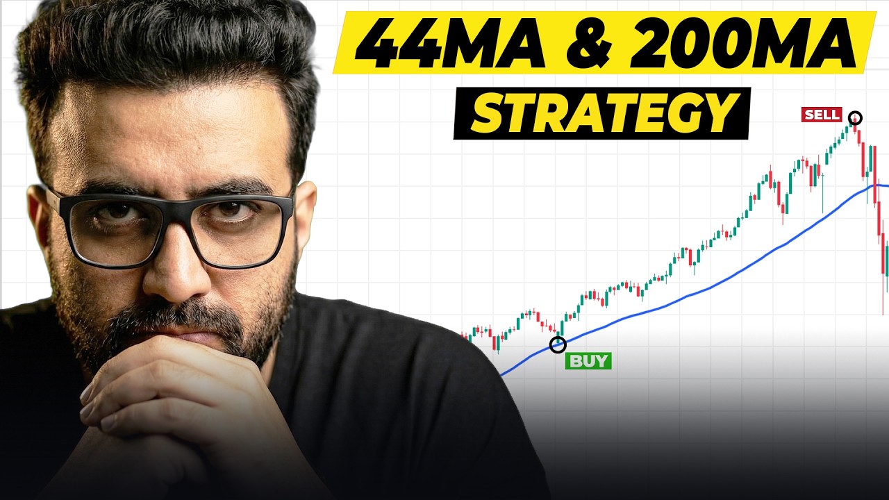 44 MA & 200 MA: The Reality of Market Cycles Nobody Talks About | Siddharth Bhanushali