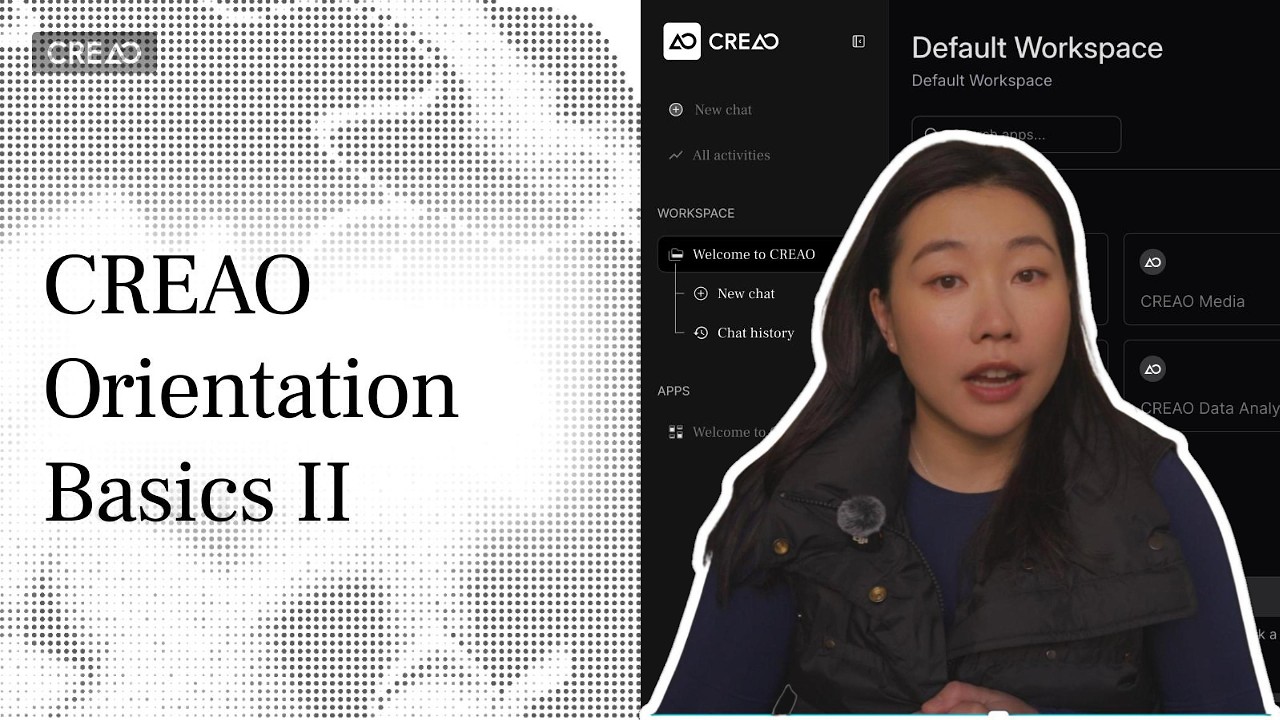 CREAO Orientation Basics II — Chatting with SuperAgent and Getting Tasks Done