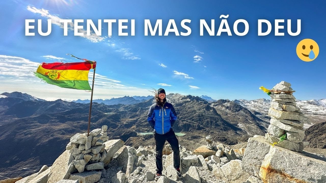Tentei subir o HUAYNA POTOSÍ na BOLÍVIA