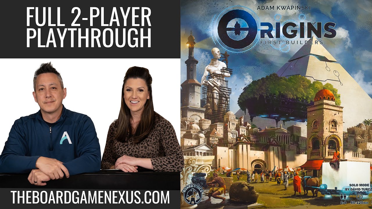 Origins Board Game Playthrough Review