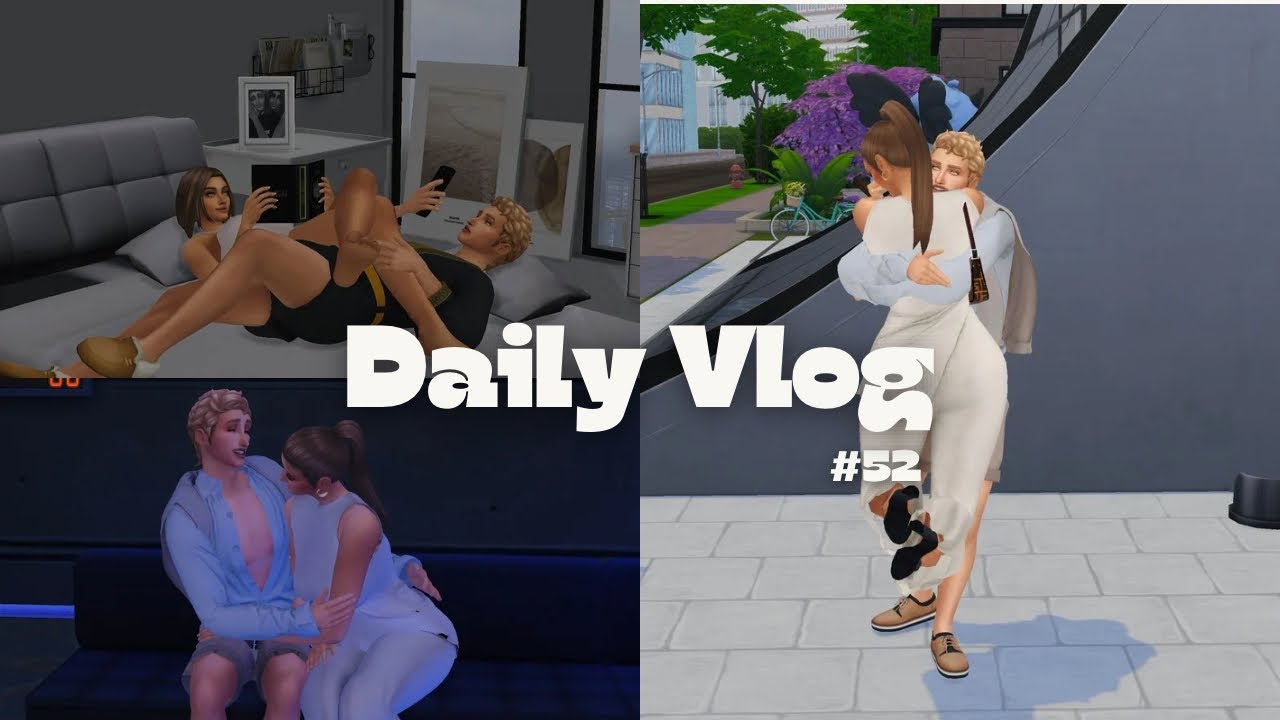 Sims 4 Vlog | A day with my boyfriend ❤️🤍