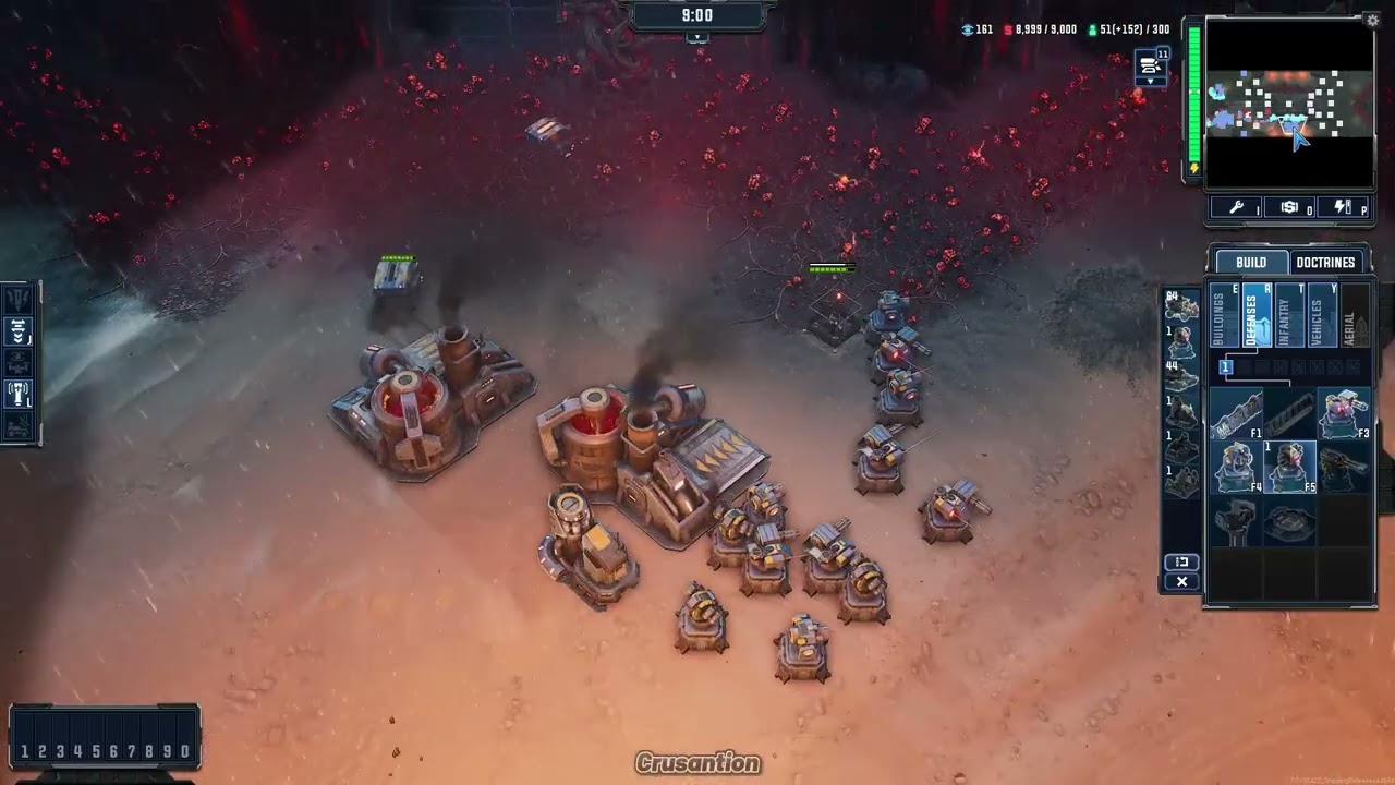 Tempest Rising GDF vs 2 Hard AIs - Aggressive (DYN, Dammed Strait, 6K)