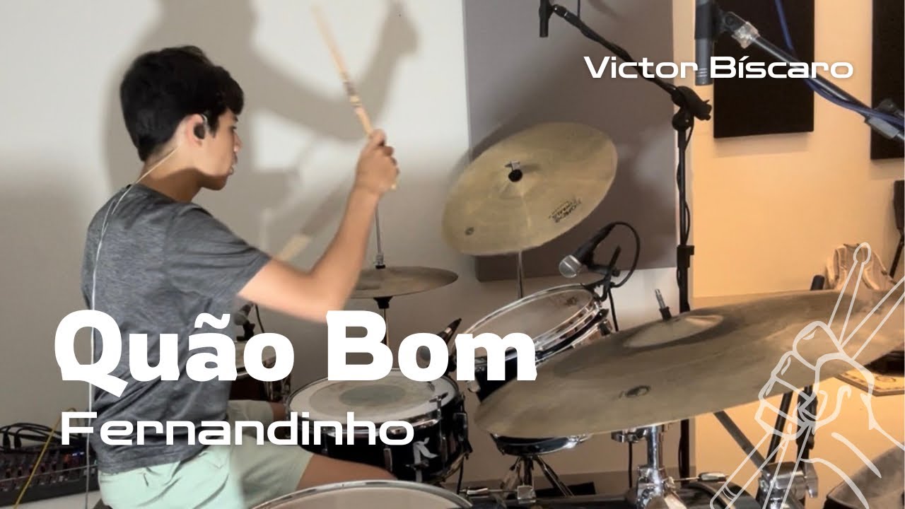 Quão Bom / Nada é Maior que esse Amor - Fernandinho (Drum Cover)