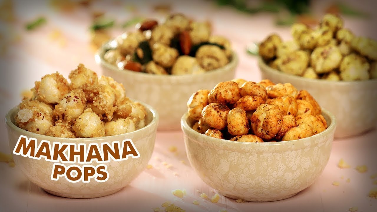 Makhana Pops - How To MAKE Makhana Pops | SnackWise Roasted Makhana Pops | Roasted Makhana Recipe