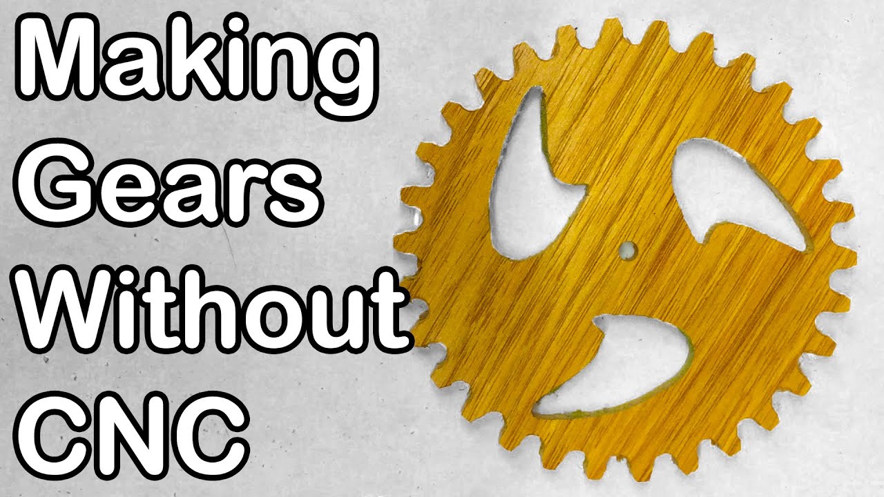 How I Design And Cut My Gears Without A CNC Machine: 045