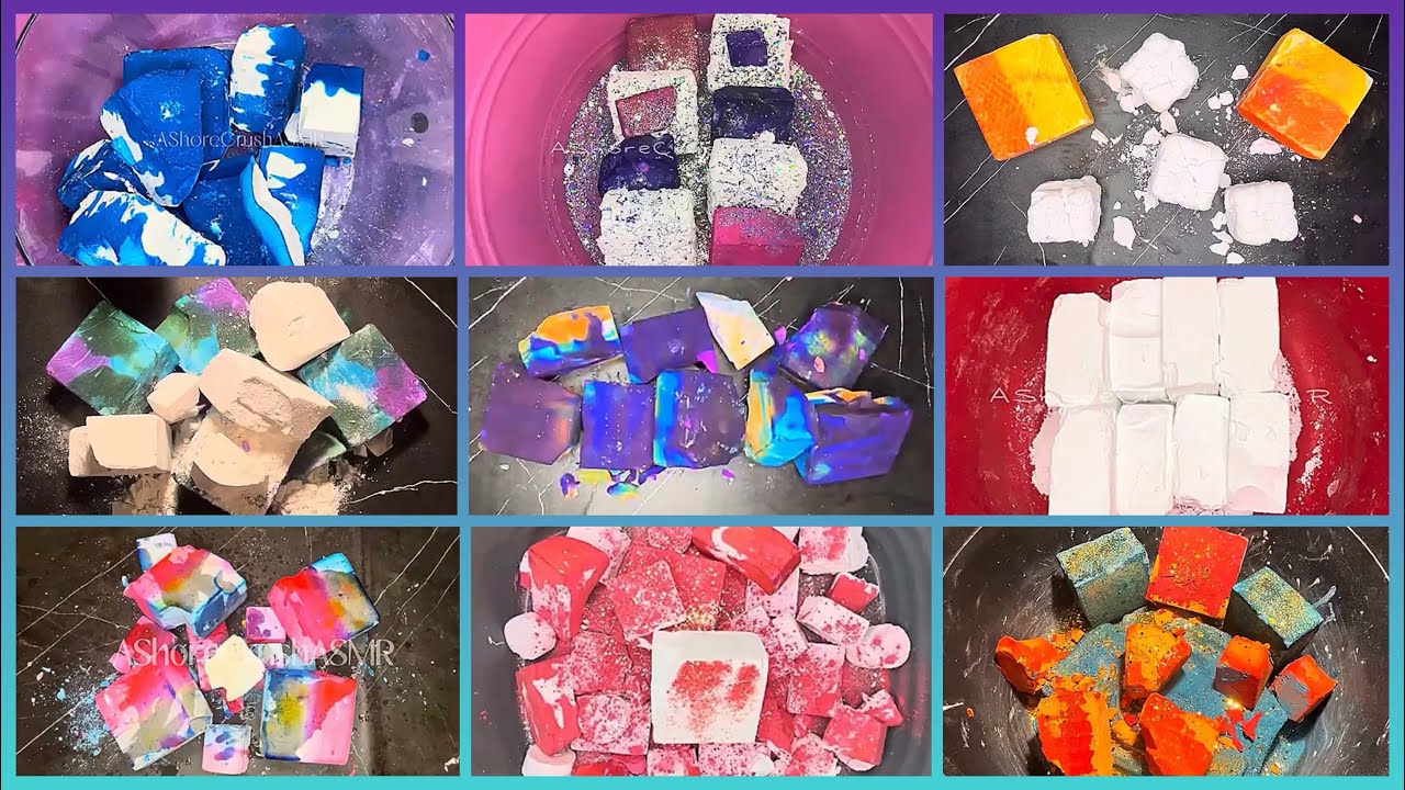 @AShoreCrushASMR edit compilation🩵 #gymchalk #softgymchalkcrush #satisfyingasmr #gymchalkasmr