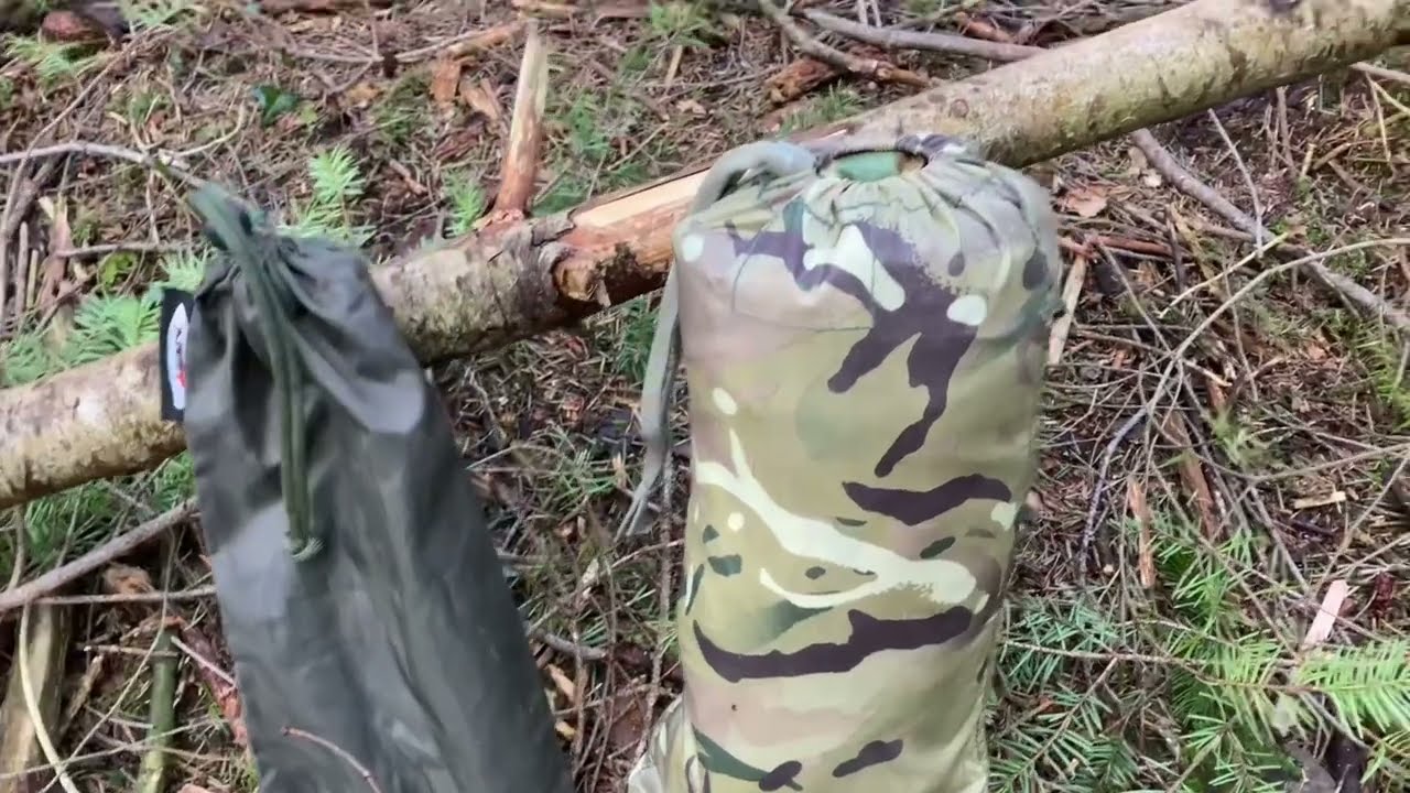 Setup British Army MTP, Basha/Tarp Quickly & Establish Camp.