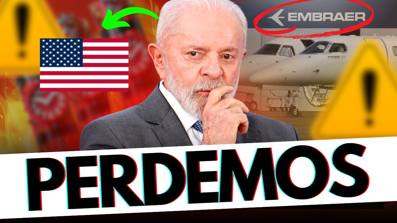 🚨PERDEMOS A EMBRAER: EMPRESA VAI FABRICAR NOS EUA E FOGE DO BRASIL - INDÚSTRIAS VAZANDO EM MASSA