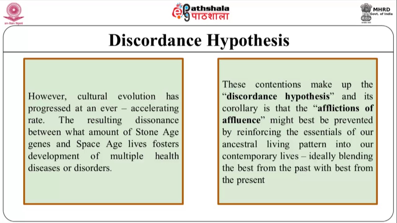 Discordance Hypothesis