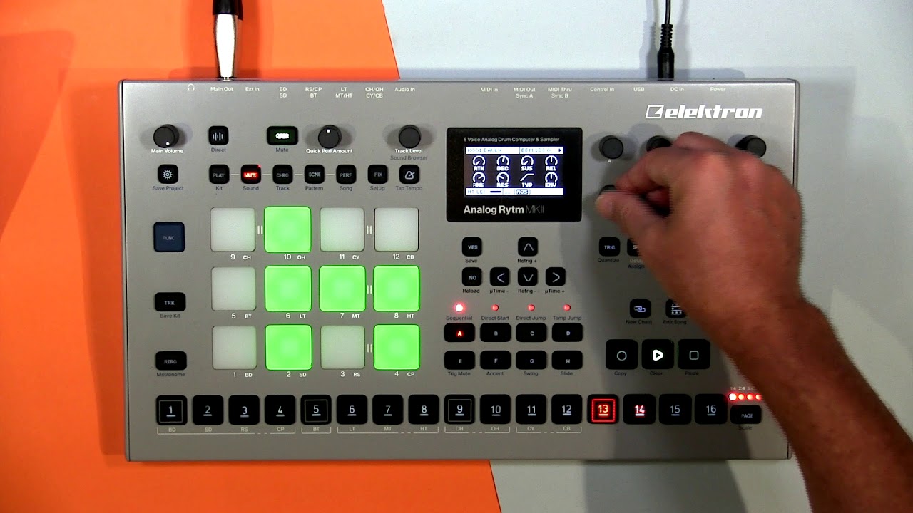 Analog Rytm MKII  test drive