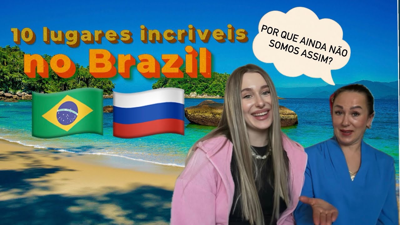  10 LUGARES INCRÍVEIS NO BRASIL MÃE E FILHA REAGINDO 