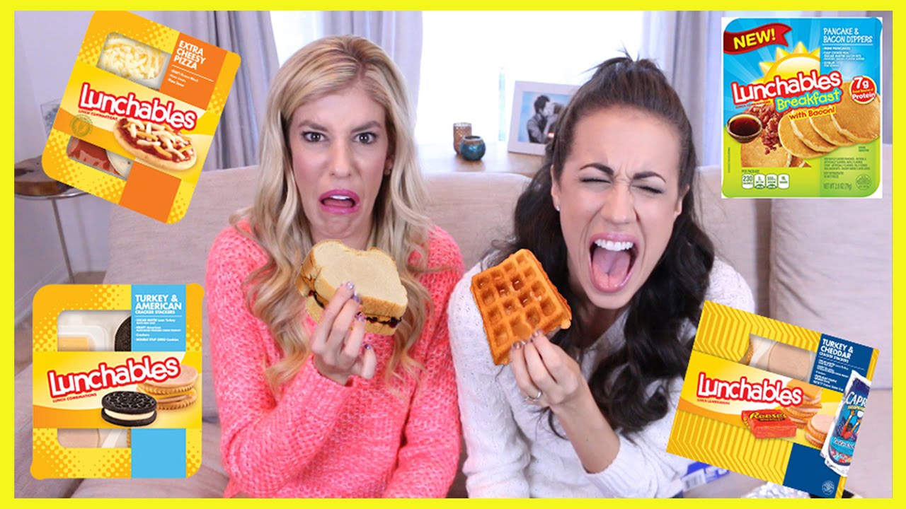 Tasting Gross Lunchables