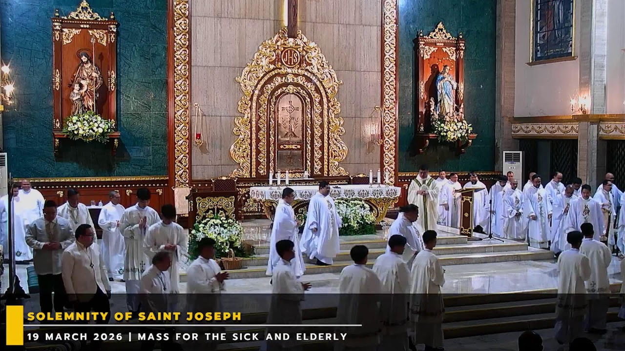 March 19, 2026 | 6:15 PM | Solemnity of Saint Joseph, Spouse of the Blessed Virgin Mary