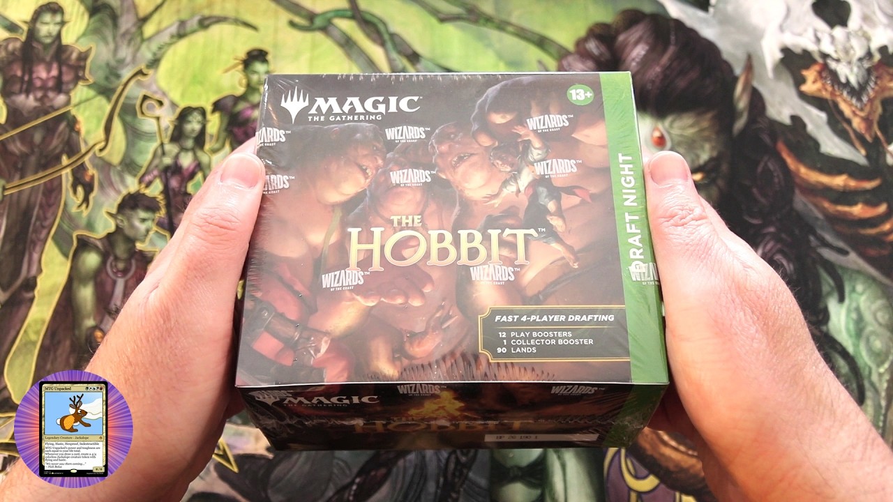 Распаковка набора Draft Night по MTG &laquo;Хоббит&raquo; &mdash; МИФИЧЕСКИЕ КАРТЫ!