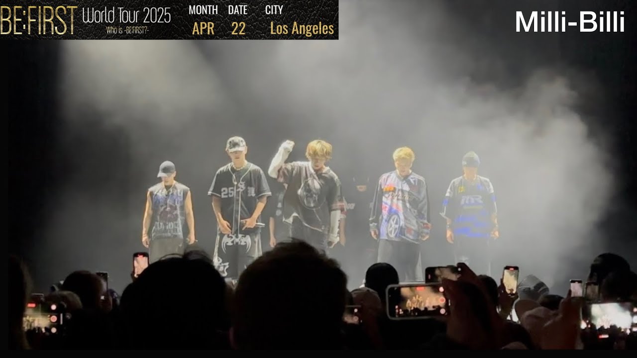 BE:FIRST / Milli-Billi 【BE:FIRST World Tour 2025 -Who is BE:FIRST?- in LA】