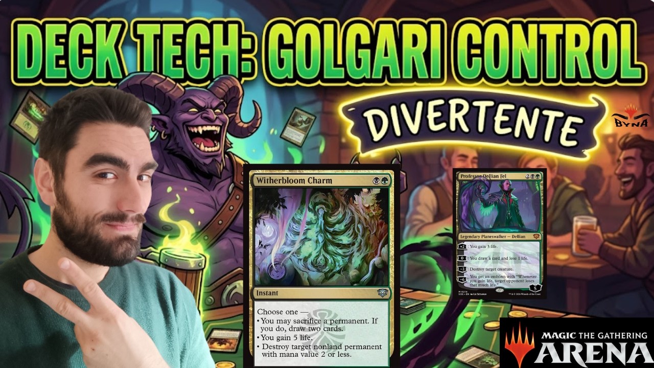 DECK TECH: GOLGARI CONTROL #mtgarena #magic #mtgita #magicthegathering