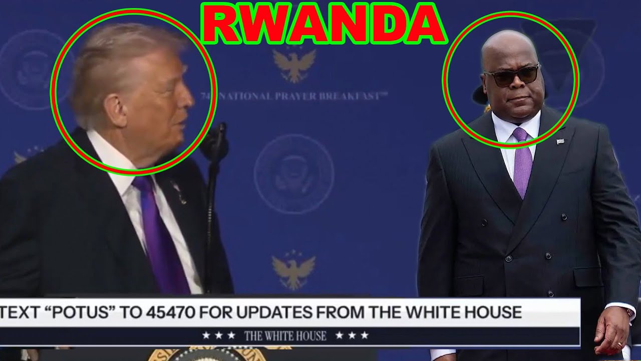 VIDEO🚨AMERICA TRUMP AHAGURUKIJE TSHISEKEDI MURUHAME ARAMUSHIMIRA YEMEZA KO YARANGIJE INTAMBARA!