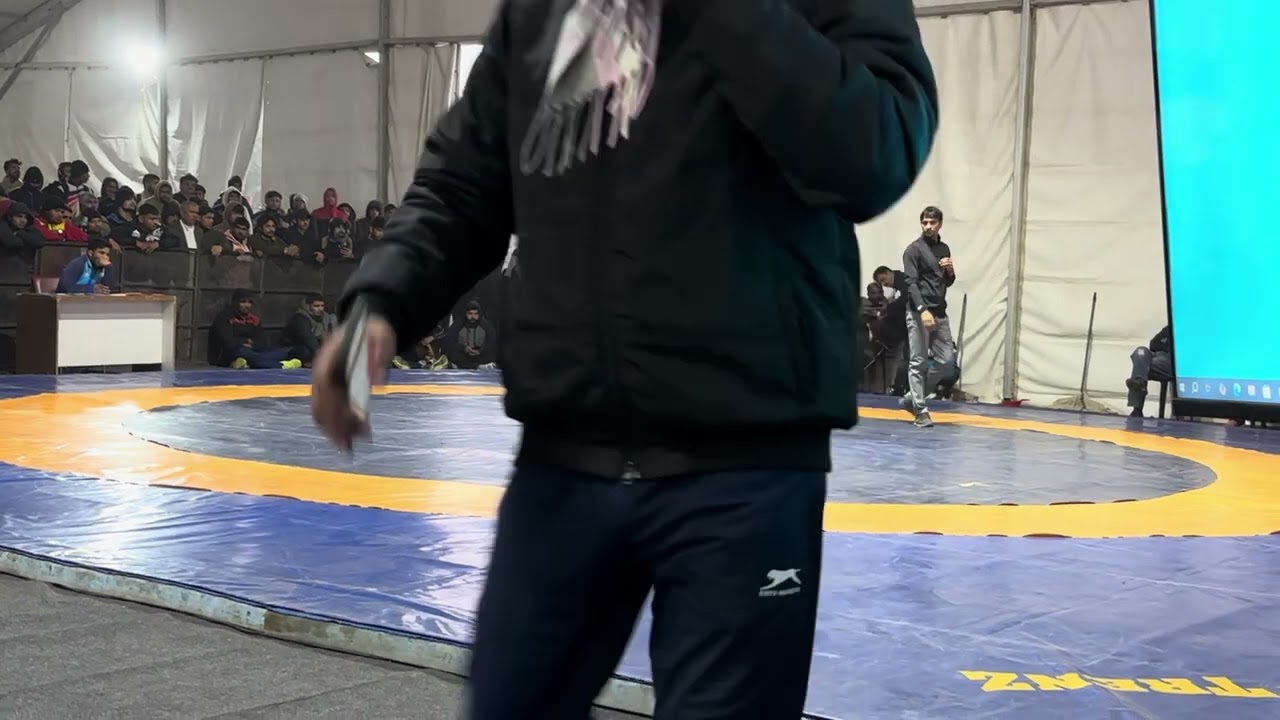 Free style final bout ￼97 kg All India University Wrestling Championship Chandigarh 2025-26🤼