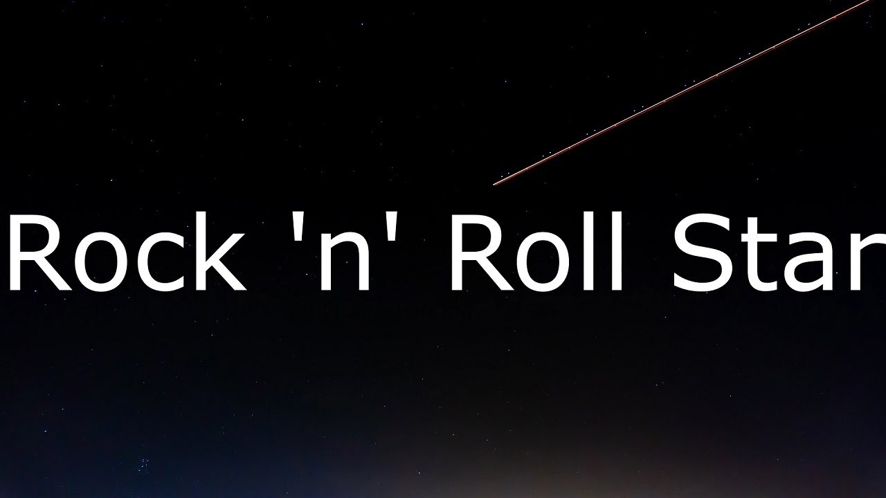 Oasis - Rock 'n' Roll Star (Lyrics In Japanese & English / 英詞 +日本語私訳)