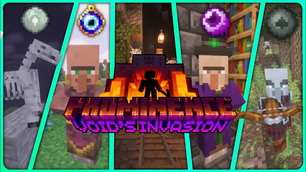 Eyes of Ender Quest: Exploring the End Remastered Mod | Prominence II Void's Invasion