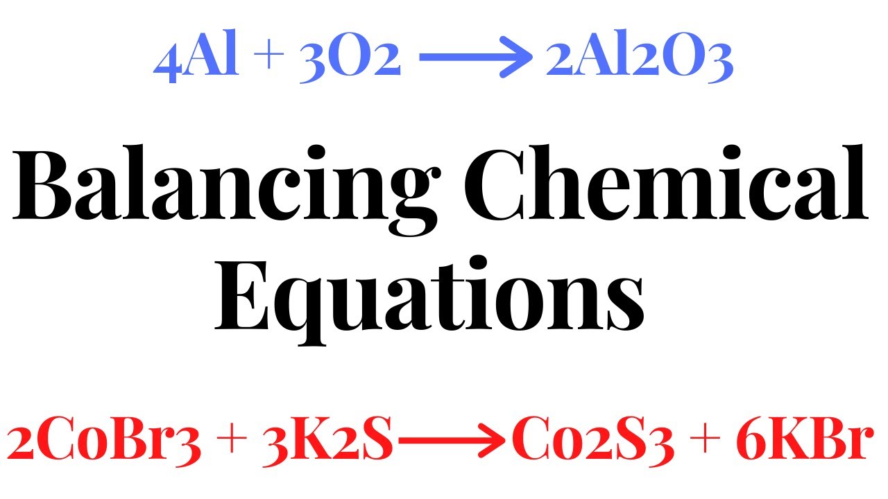 BALANCING CHEMICAL EQUATIONS | SUPER EASY + TIPS AND TRICKS