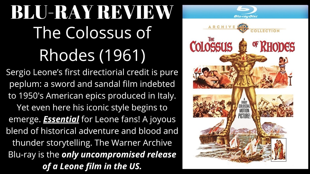 The Colossus of Rhodes (1961) Warner Archive Blu-ray Review: ESSENTIAL