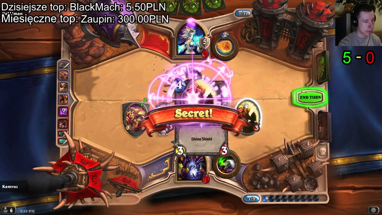 [Hearthstone / Live-Stream #2] NIEOCZEKIWANE ZAKOŃCZENIE! [pl, gameplay, archiwum]
