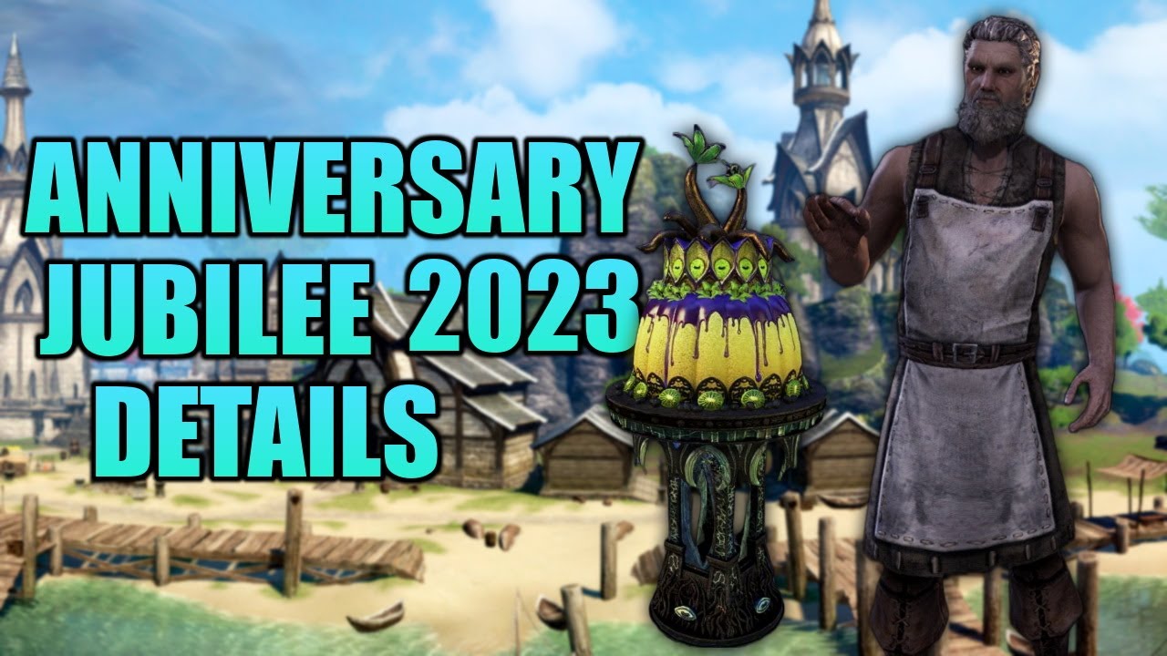 ESO&rsquo;S ANNIVERSARY JUBILEE DETAILS | ELDER SCROLLS ONLINE