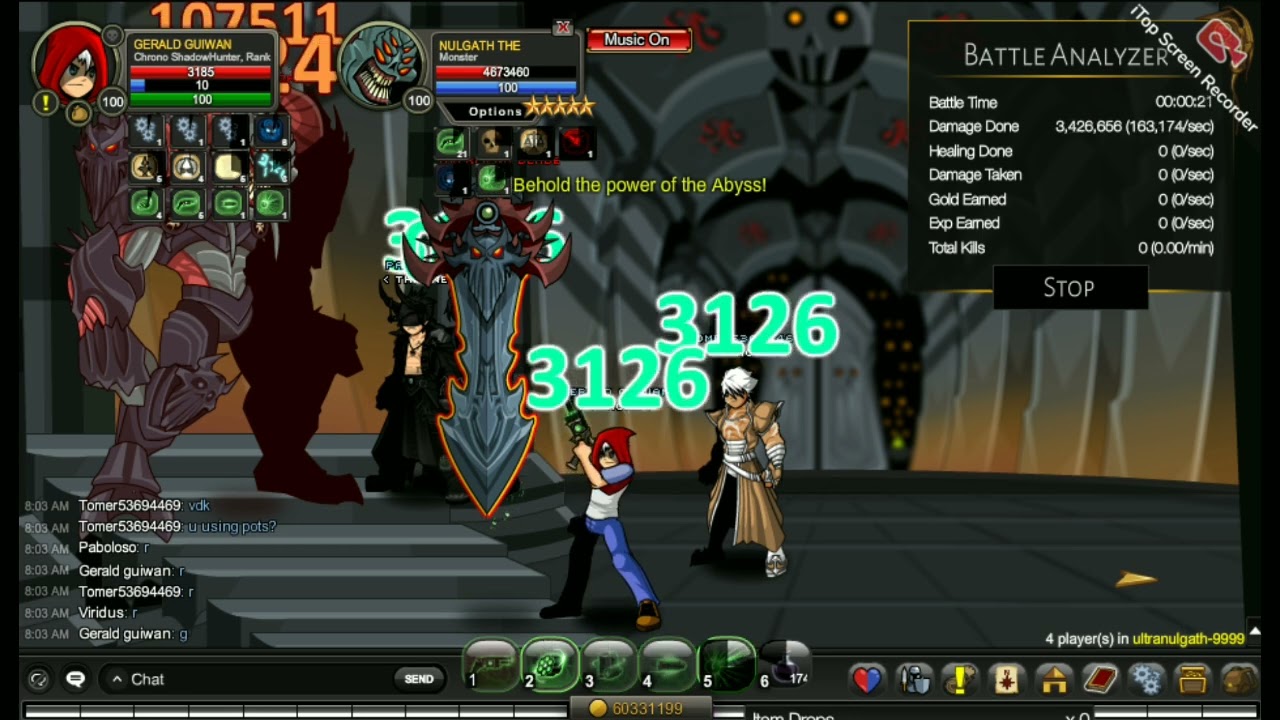 AQW (Throne) Ultranulgath Speedrun