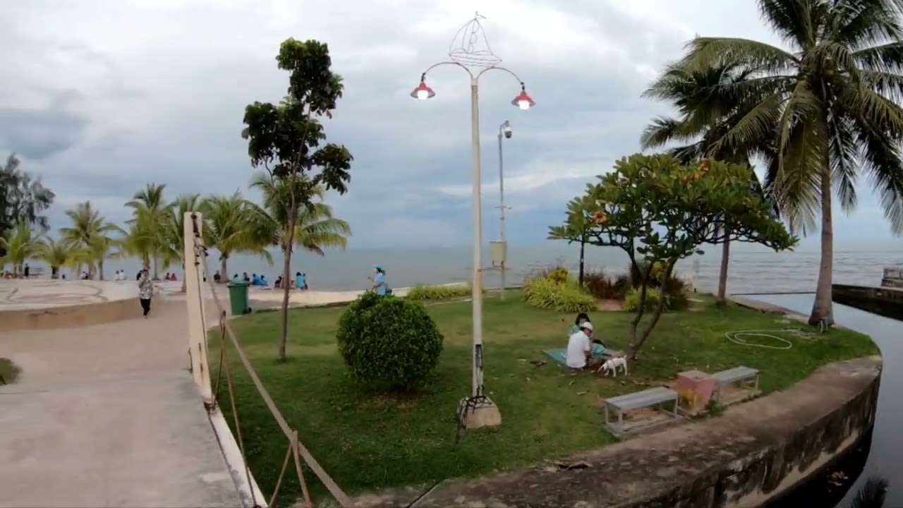 Hua Hin walking tour EP.20 - Queens Park 19 rai