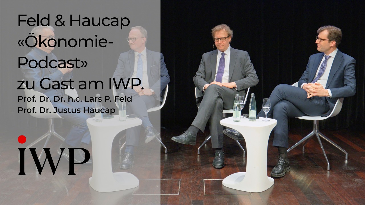 Feld & Haucap: «Ökonomie-Podcast» mit Prof. Christoph Schaltegger  •  Moderation: Gabor Steingart