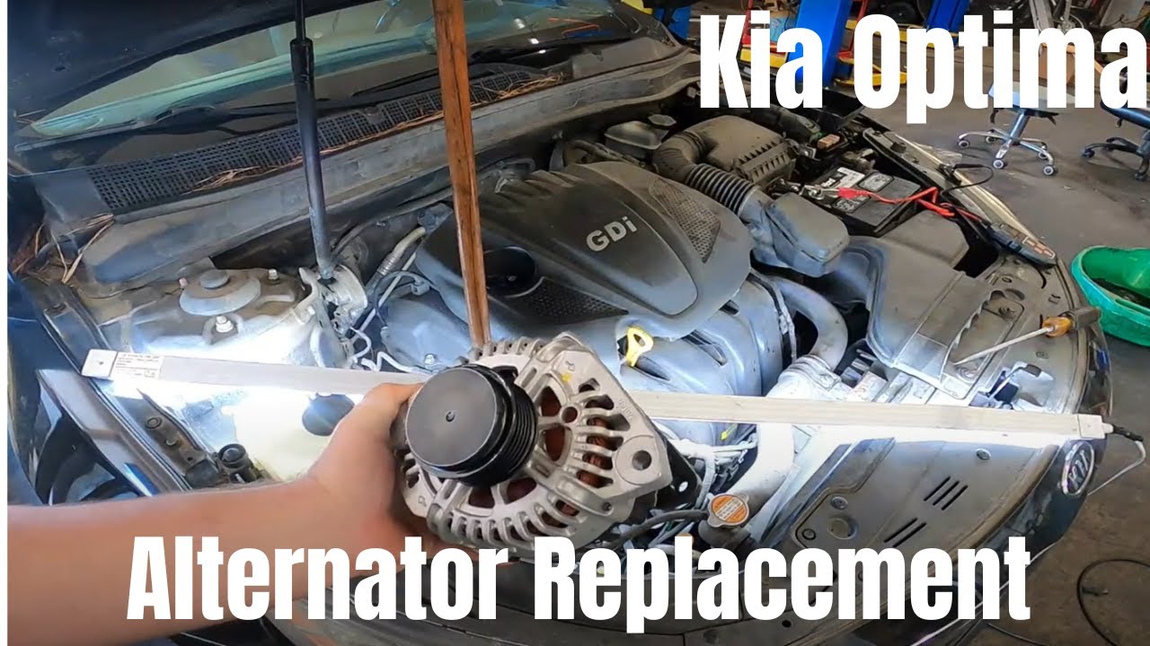Замена генератора Kia Optima