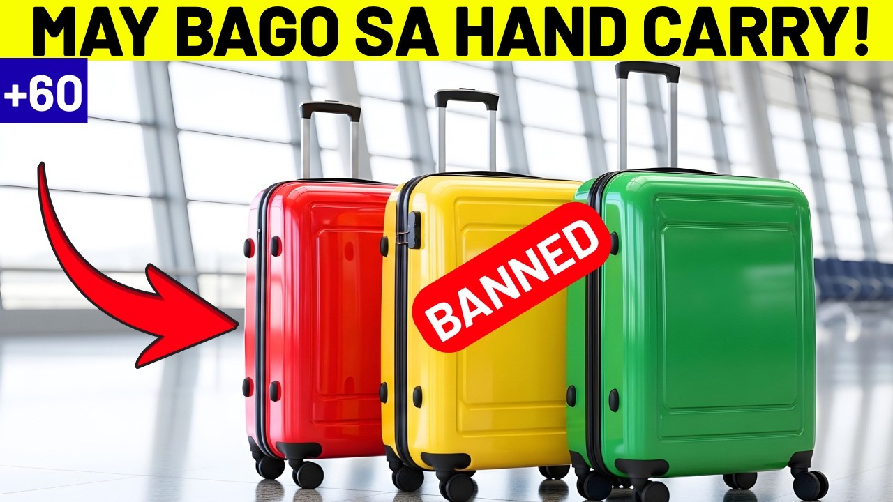 Simula Marso 2026: Mga Bagong Rules sa Hand Carry na Dapat Malaman ng 60+