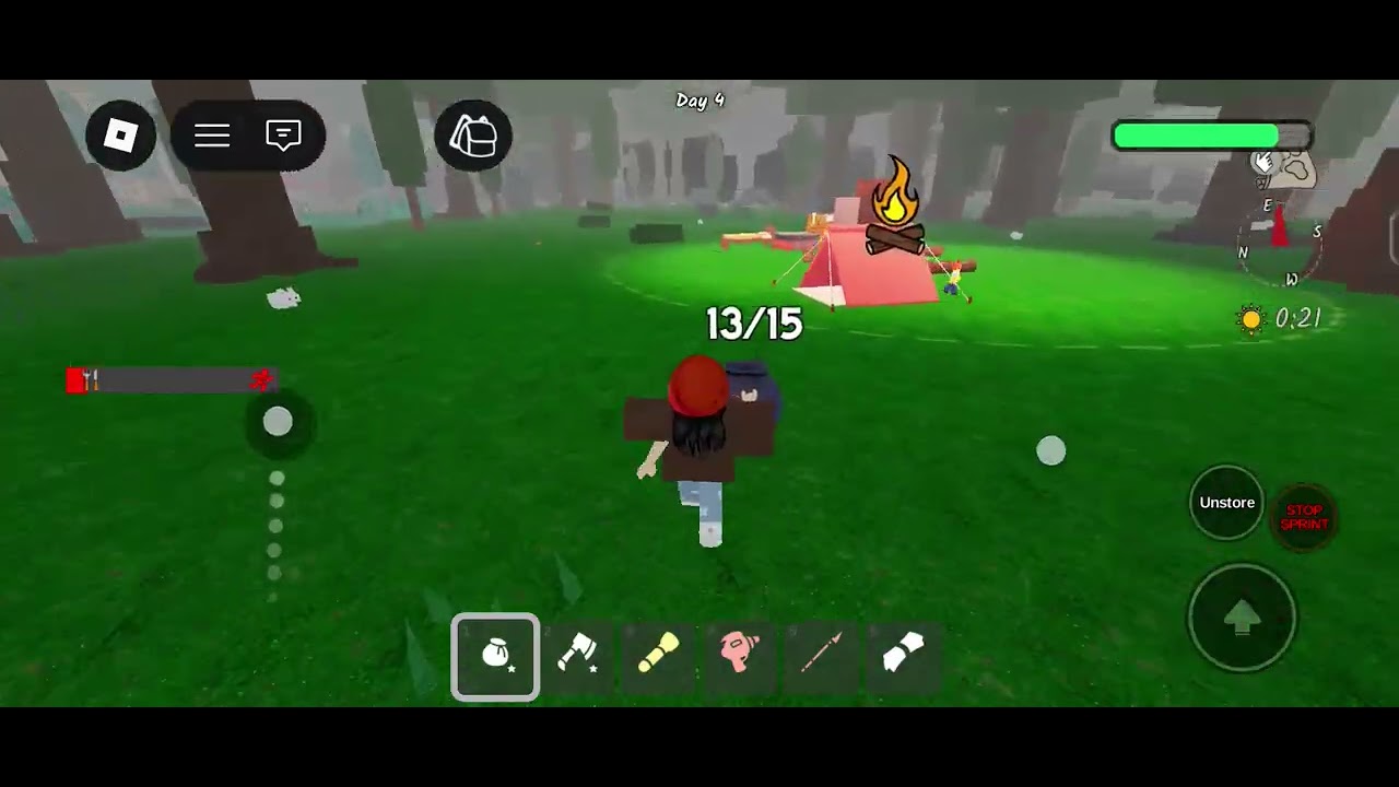 Main 99 malam di hutan bersama yaya adeku tp tiba tiba..... ? #roblox #99nightintheforest #mabar  