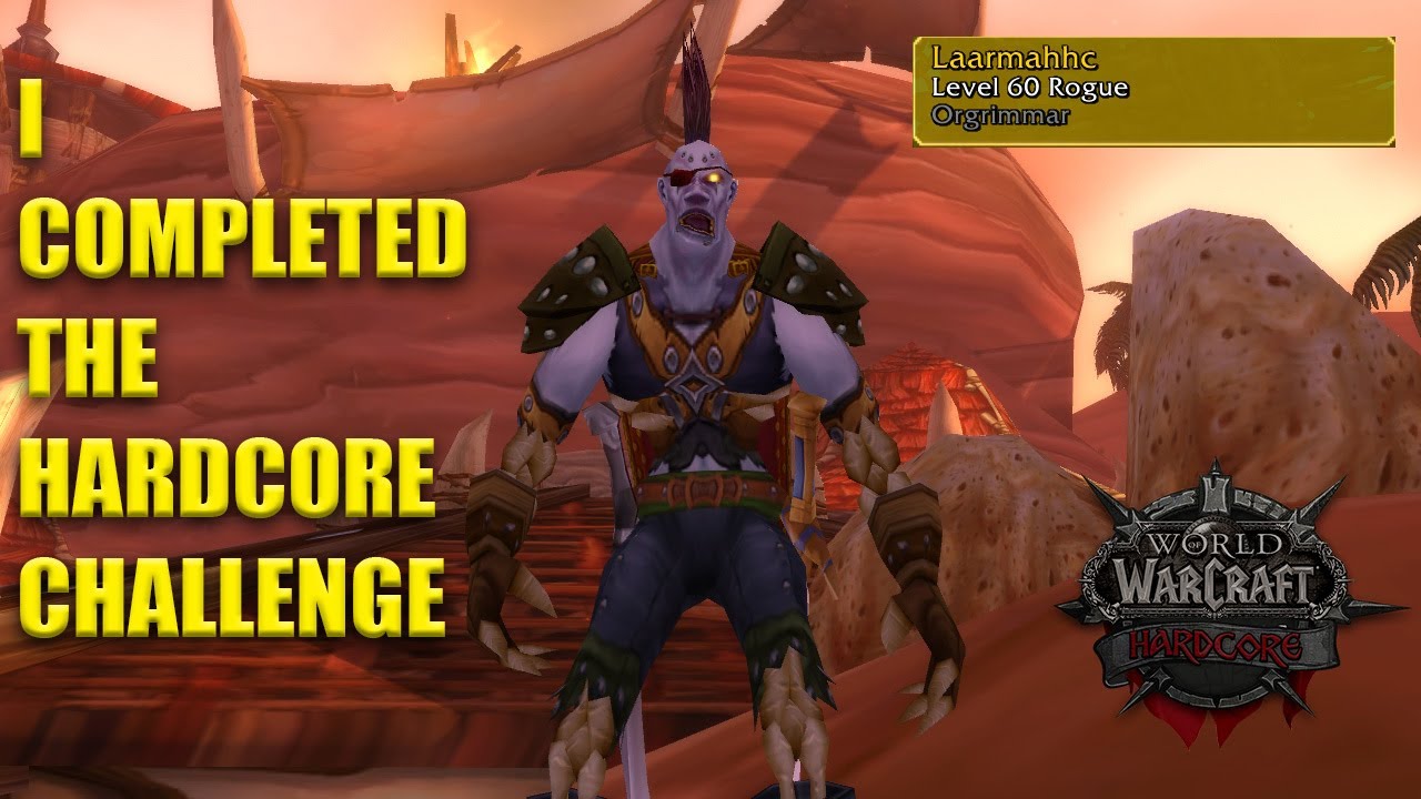 I Completed The Hardcore Challenge ..... Once?