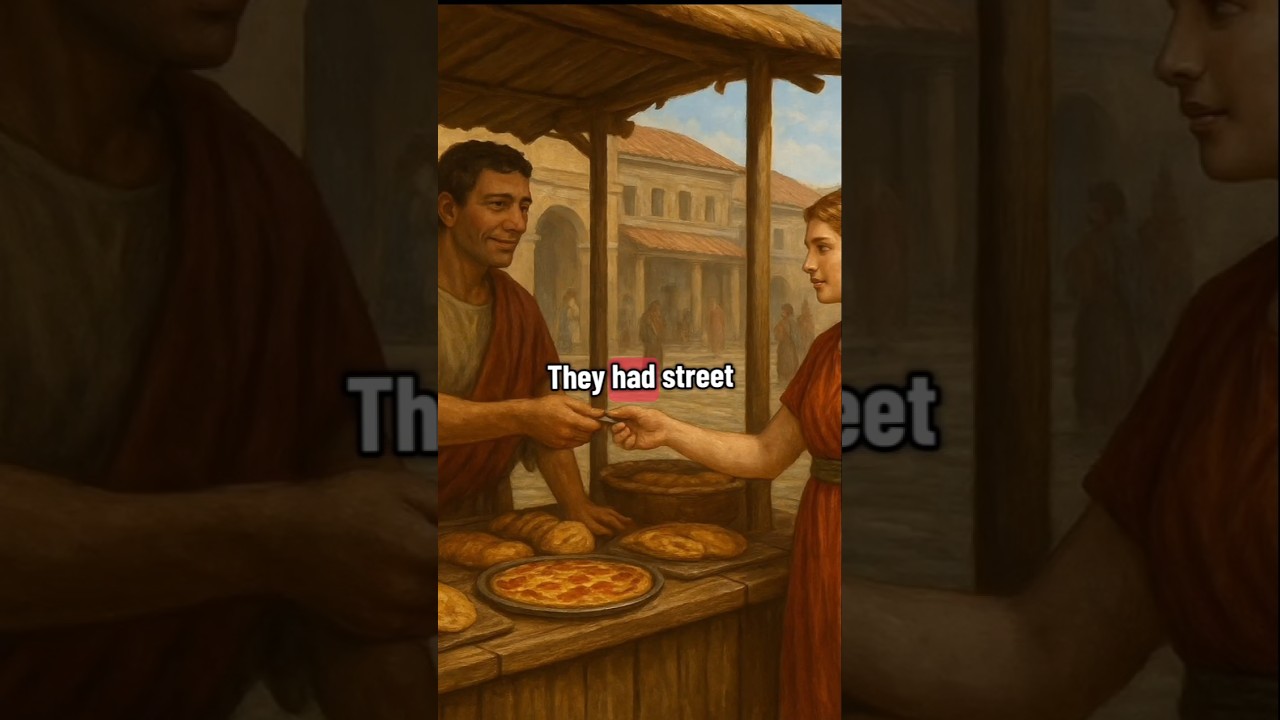 Romans&rsquo; Fast Eating Habits: Fast Food 2000 Years Ago! #shortvideo
